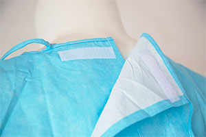 永霏M230連身式SS+PE膜一次性使用隔離衣圖片3