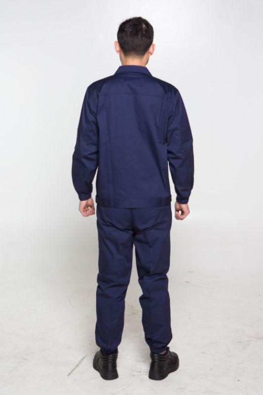 永霏藏藍色松緊款防靜電套裝圖片2