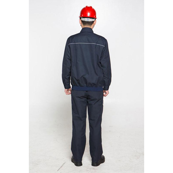 永霏秋季永久性本質(zhì)阻燃防護(hù)服套裝圖片2