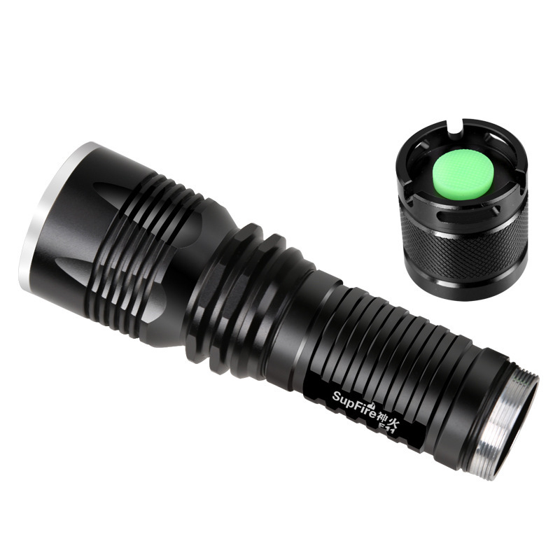神火F11強光戶外防水手電筒圖片2