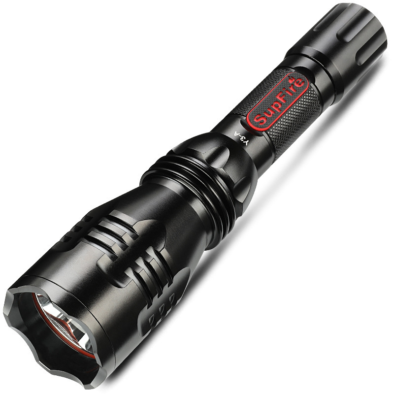 神火Y3 led充電大容量露營(yíng)巡邏手電筒圖片2