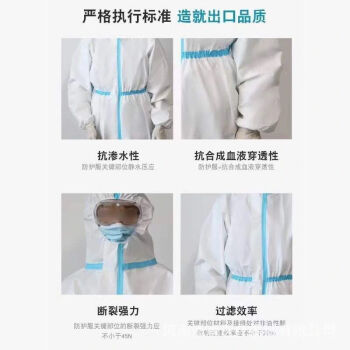 宇安控股醫(yī)用一次性防護(hù)服圖片4