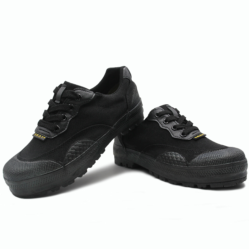 3537低腰突擊低幫迷彩耐磨防臭勞保鞋