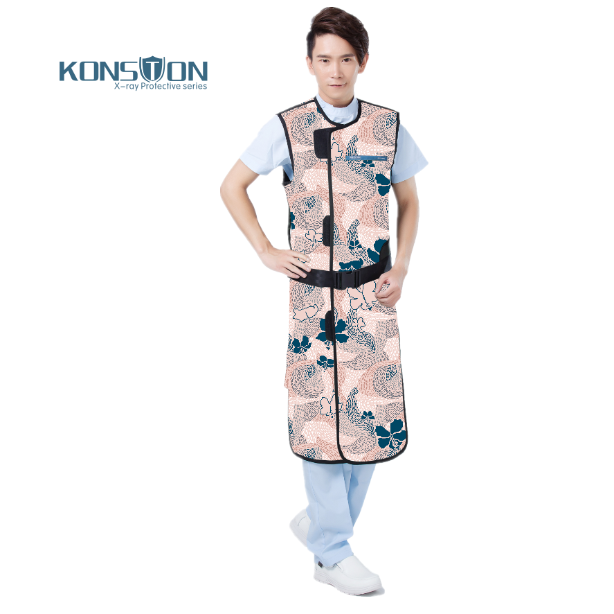 康仕盾LF001A連體雙面式無(wú)袖防護(hù)無(wú)鉛鉛衣圖片