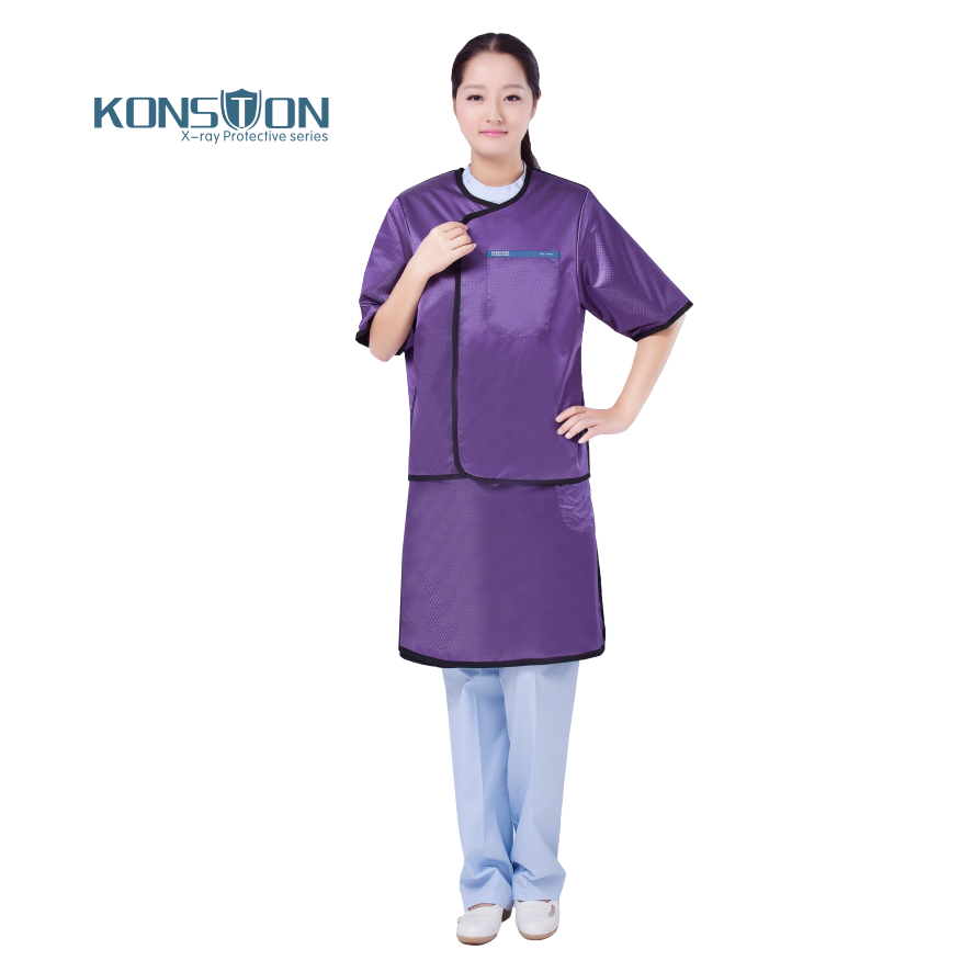 康仕盾LF005A短袖無鉛防護圍裙圖片