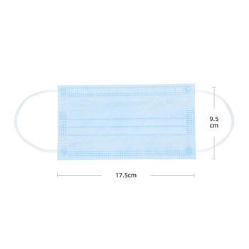 維德醫(yī)療藍(lán)色獨(dú)立無(wú)菌醫(yī)用口罩圖片2