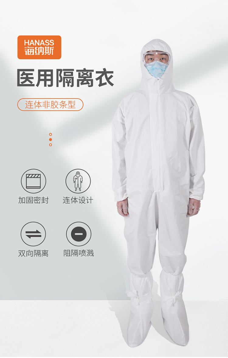 海納斯基礎(chǔ)款醫(yī)用防護(hù)服圖片