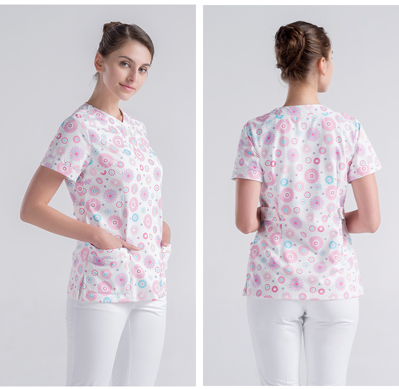 樂(lè)倍康NA129-N短袖護(hù)士服圖片1