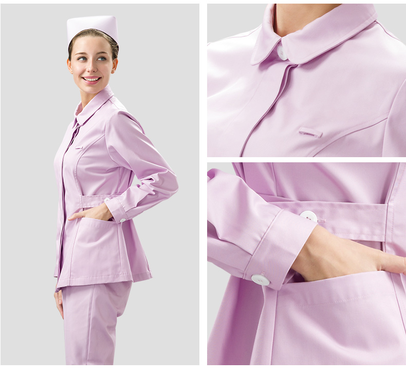 樂(lè)倍康F13363長(zhǎng)袖護(hù)士服圖片3