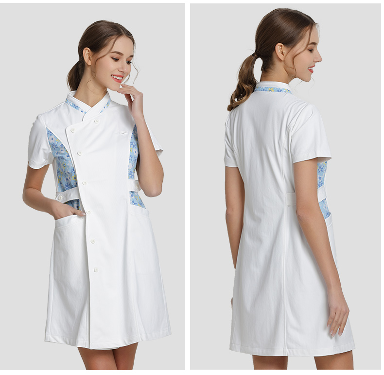 樂倍康NA125花雨短袖護(hù)士裙圖片2
