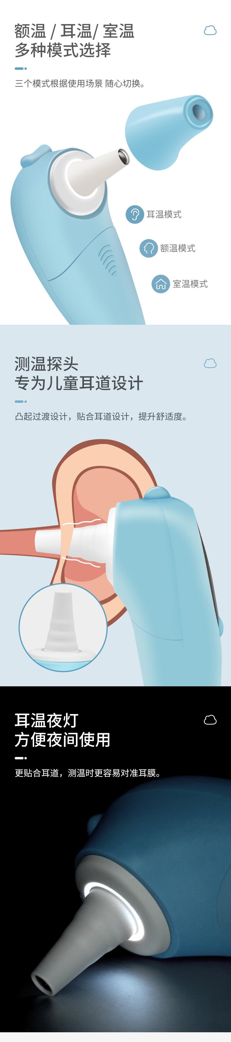 穩(wěn)健605-002058人體溫度計測溫槍圖片1