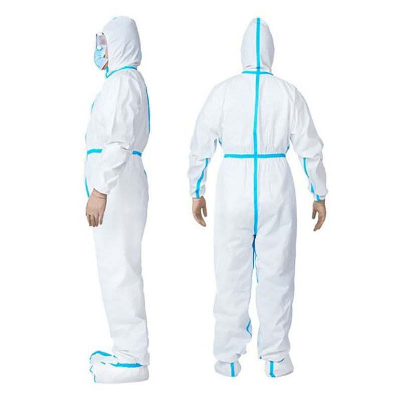 麥翎170碼連腳醫(yī)用防護(hù)服圖片