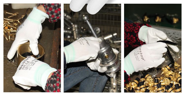 bestop倍護(hù)B809-W白色防滑耐磨勞保手套圖片5