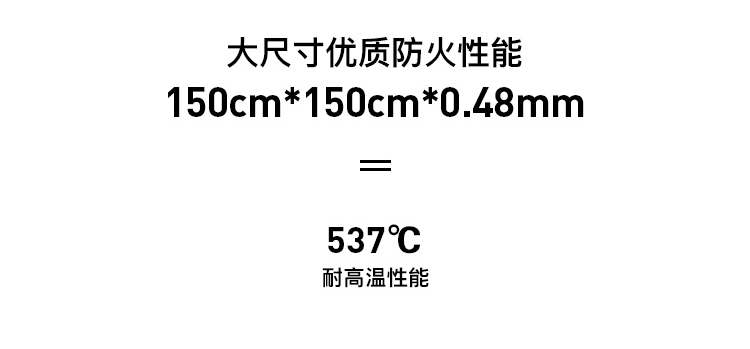 藍(lán)鷹ATG1515逃生滅火毯圖片6