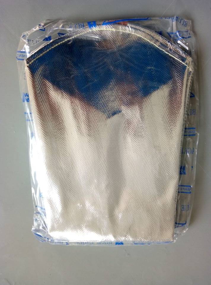 藍(lán)鷹AL8標(biāo)準(zhǔn)鋁箔布耐高溫套袖圖片5