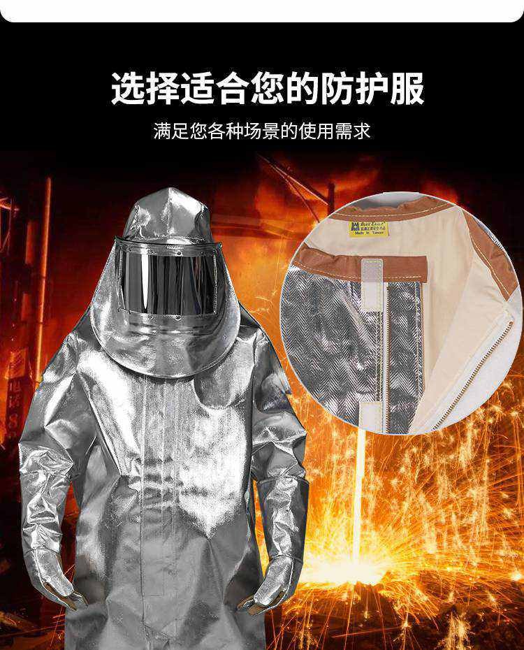 藍(lán)鷹AL29標(biāo)準(zhǔn)鋁箔布大衣圖片9