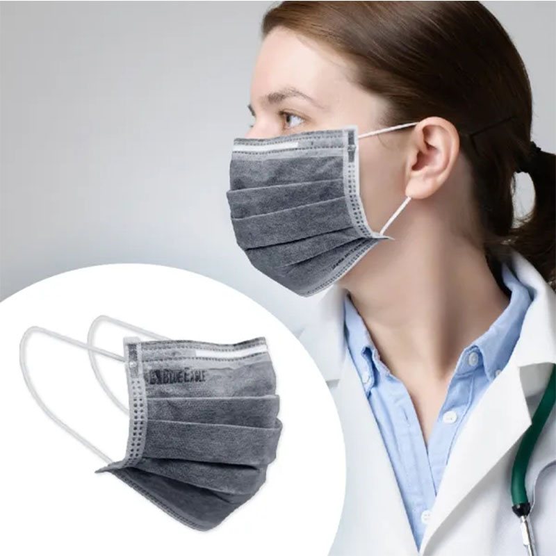 藍(lán)鷹NP12K活性炭一次性口罩圖片2