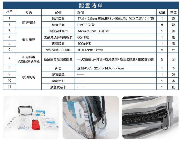 藍(lán)帆醫(yī)療FY-B013新冠病毒抗原檢測套裝