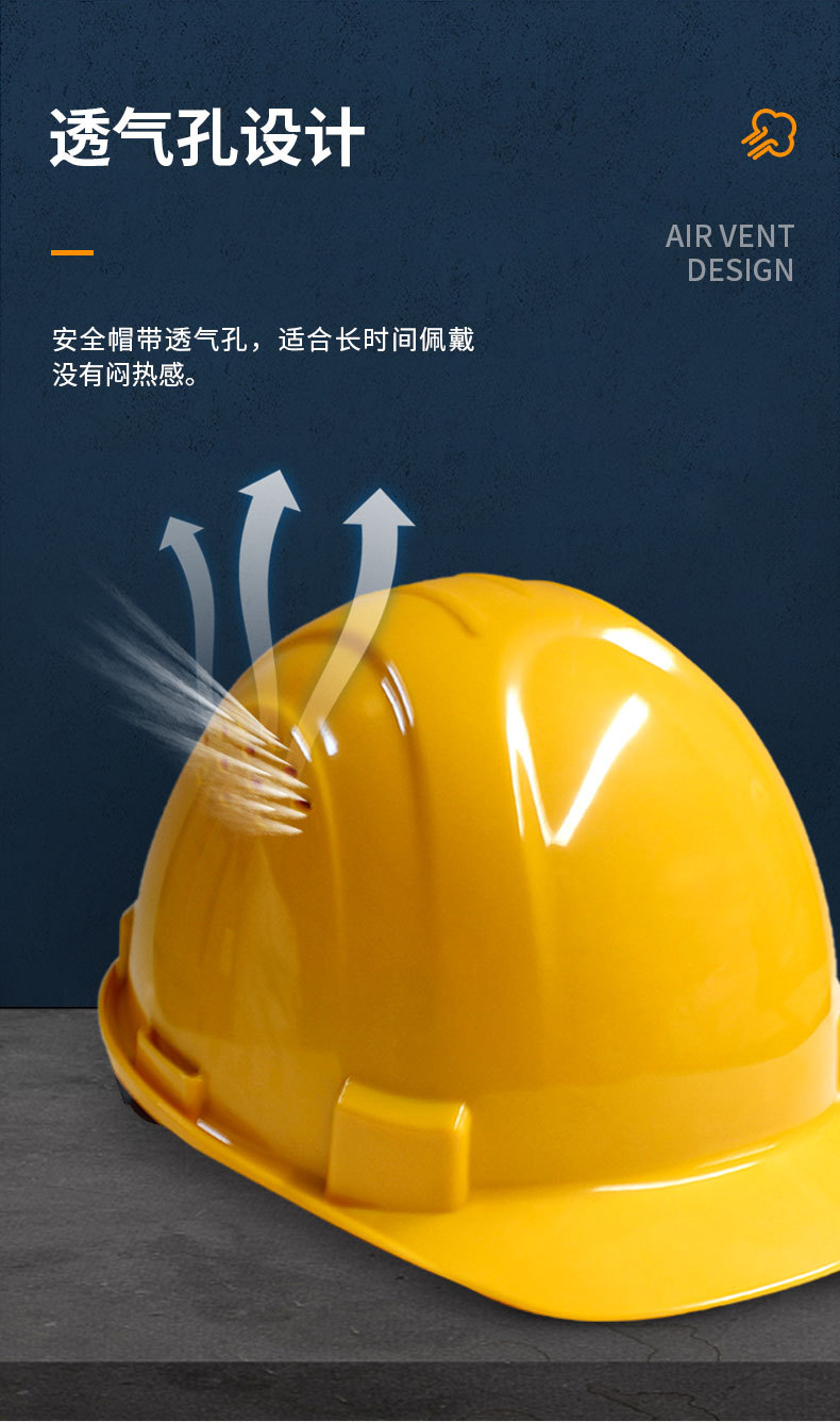 霍尼韋爾H99RA102S黃色ABS安全帽圖片4