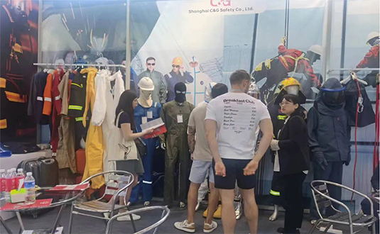 上海誠格亮相133屆廣交會 展高端個人防護產(chǎn)品圖片5