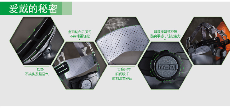 梅思安10172879白色V-Gard標(biāo)準(zhǔn)型ABS安全帽2