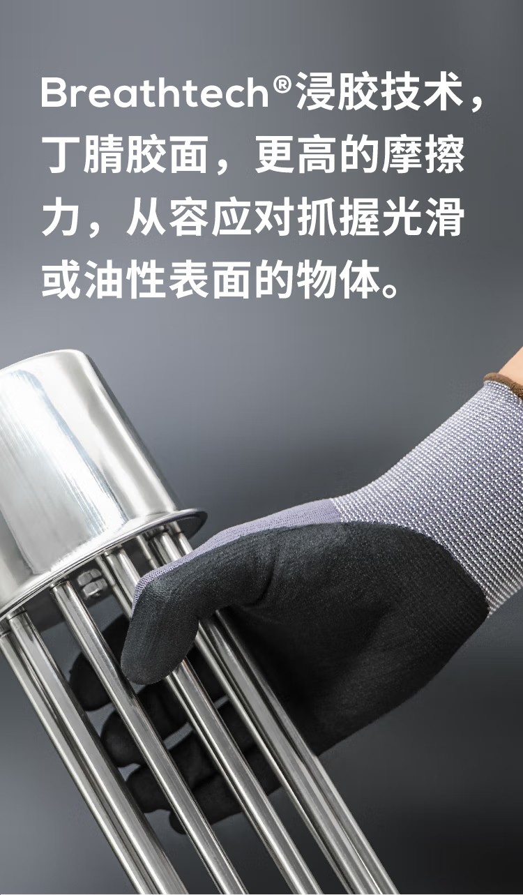 恒輝NJ506D耐磨薄款舒適型勞保手套圖片5