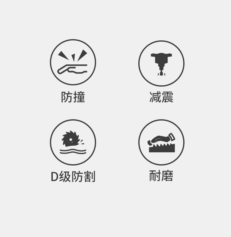 恒輝NXC3150ZSGK減震防撞防砸防刺防割手套圖片2