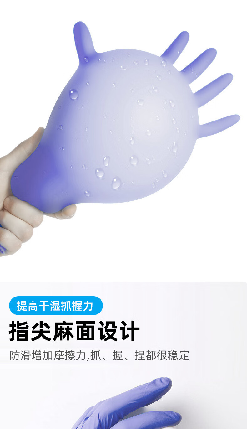 施?？礜900丁腈橡膠檢查手套圖片5