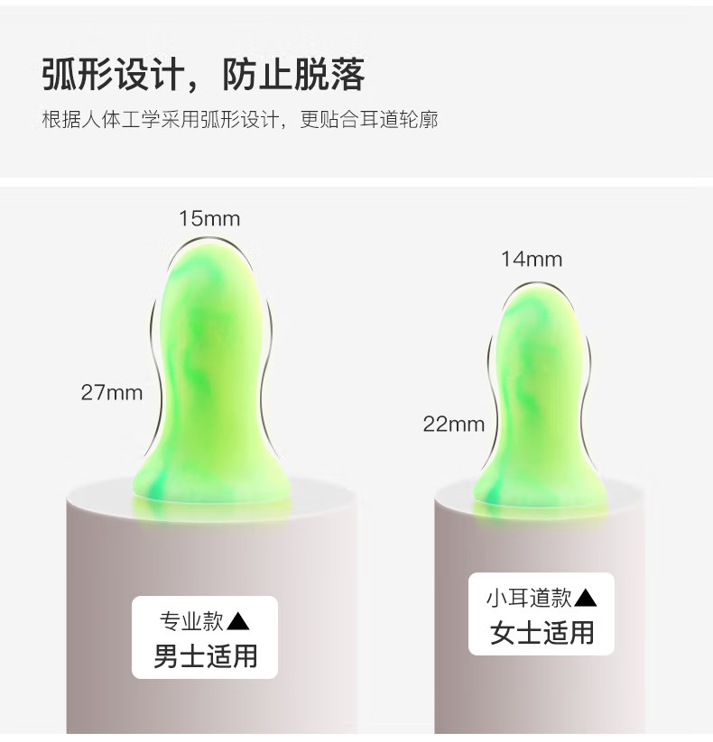 宜家依Y-6051隔音耳塞睡眠防噪音耳塞女款圖片6