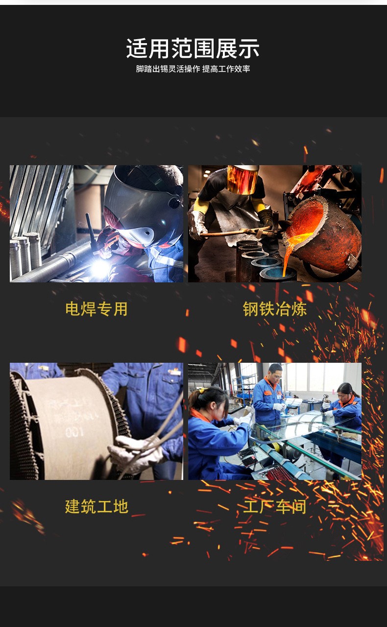 威仕盾G-1649L牛二層皮雙層電焊手套圖片8