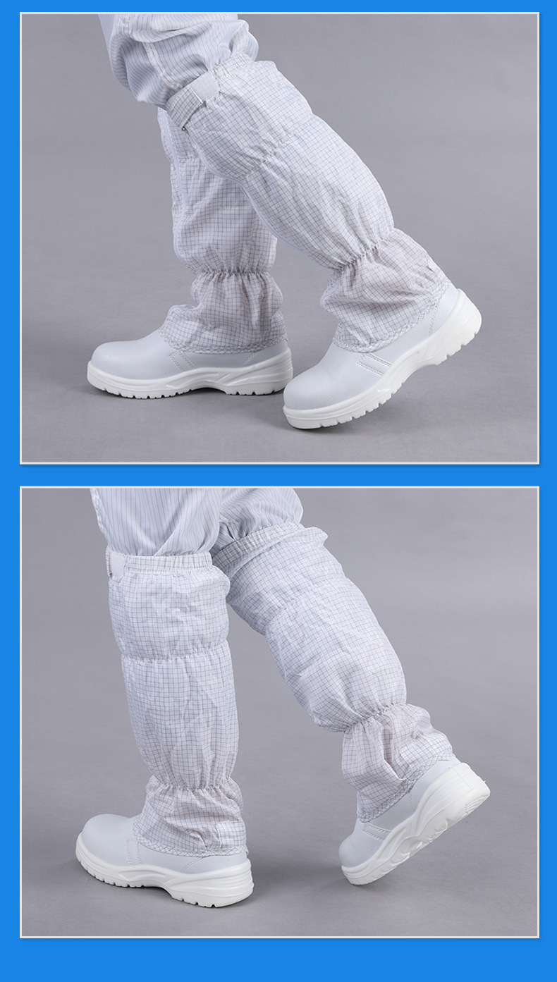 定和DH5443長(zhǎng)筒PU底防靜電鞋無(wú)塵安全鞋8