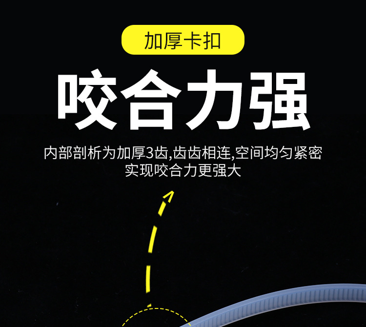 尼龍?jiān)鷰О咨猃埨υ鷰ё枣i式扎帶7