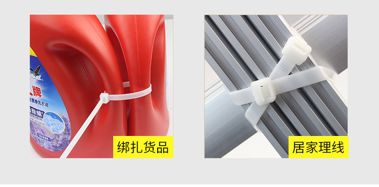 尼龍?jiān)鷰О咨猃埨υ鷰ё枣i式扎帶12