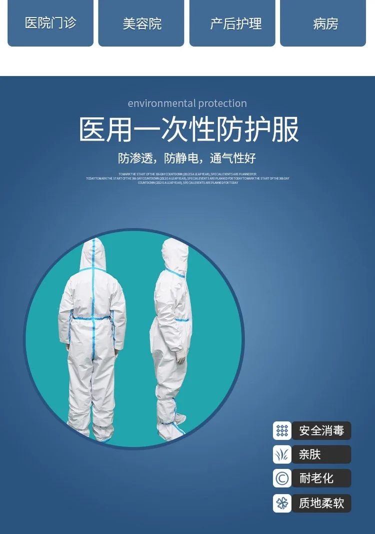 中藍(lán)一次性醫(yī)用防護(hù)服3