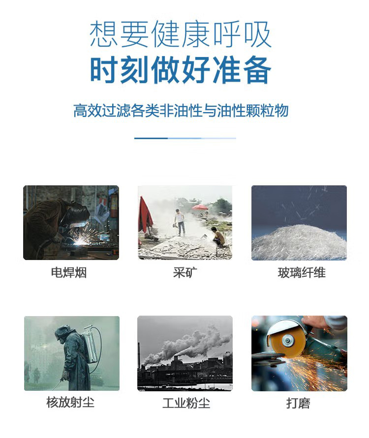 呼享8P100 KP100防塵濾棉3