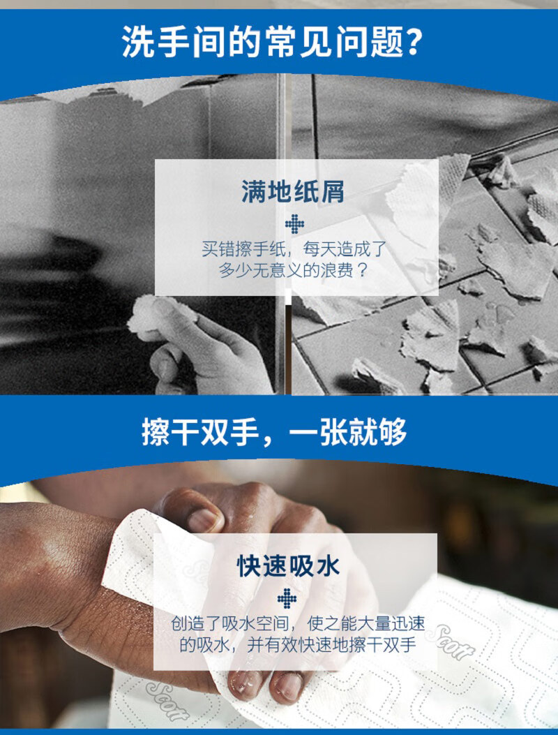 金佰利25702A Scott適高感應(yīng)式商用大卷紙圖片2