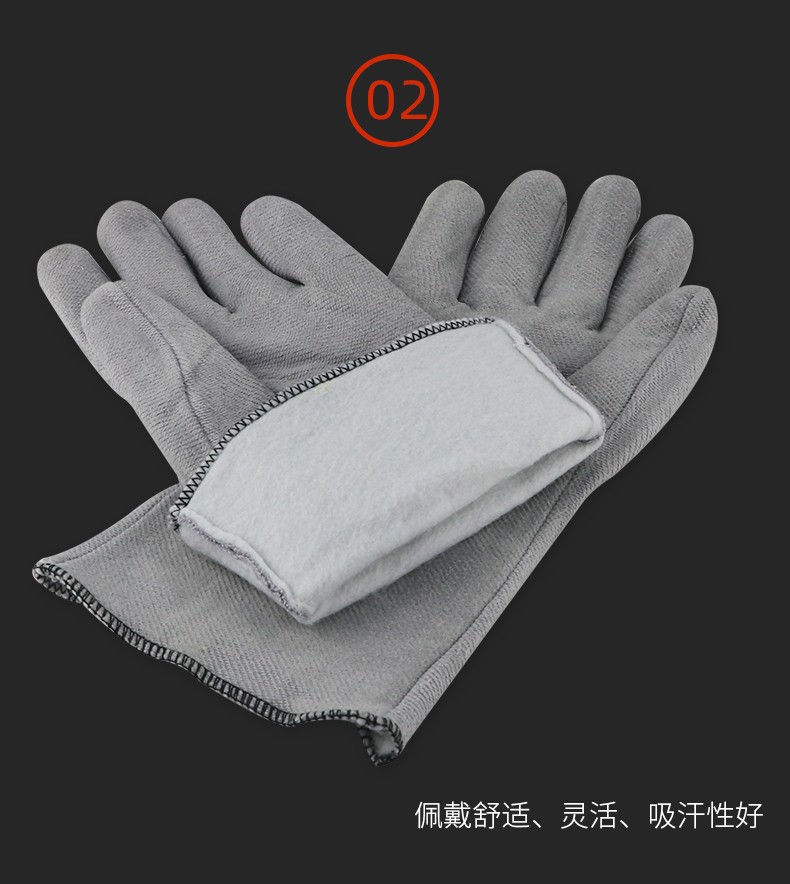 Ansell安思爾42-474丁腈涂層耐高溫手套圖片3