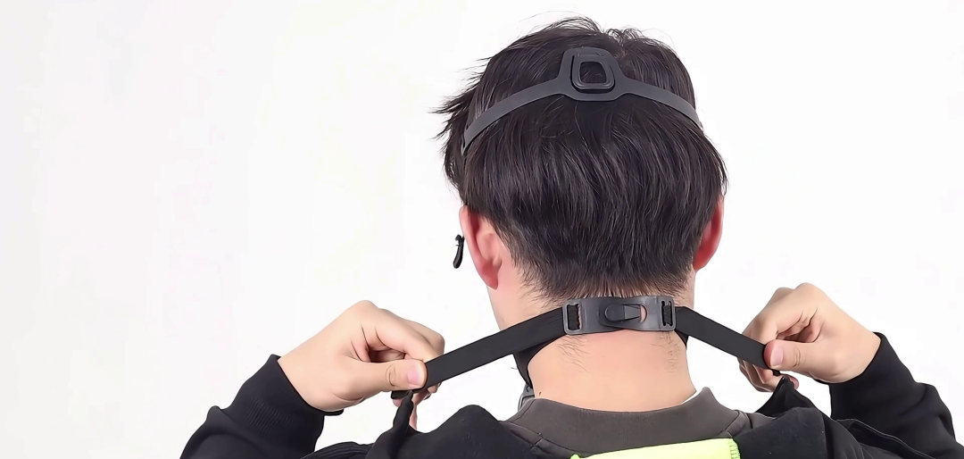 代爾塔M6000半面罩防毒面具佩戴步驟及濾盒安裝(圖)5