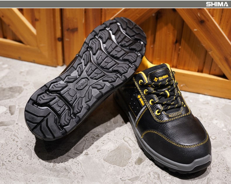 SHIMA?，擠16002-2鋼包頭防滑防砸安全勞保鞋圖片8