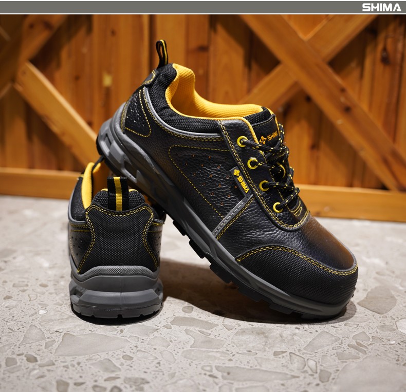 SHIMA?，擠16002-2鋼包頭防滑防砸安全勞保鞋圖片9