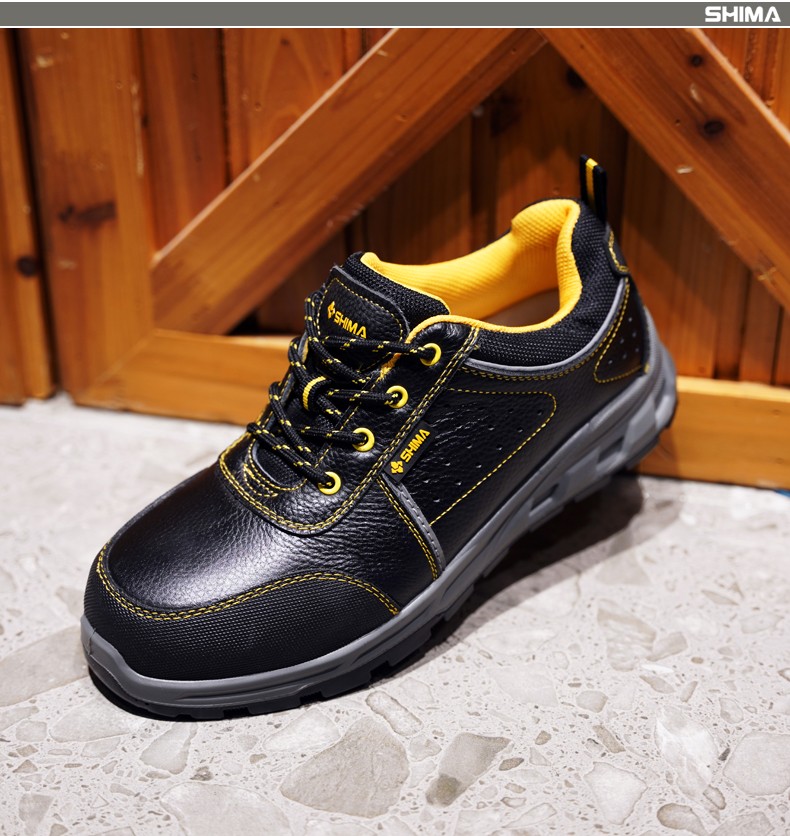 SHIMA?，擠16002-2鋼包頭防滑防砸安全勞保鞋圖片10