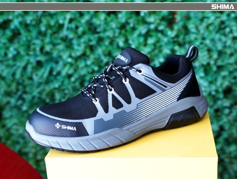 SHIMA?，擠C6508-3防滑耐油防砸防刺穿電絕緣安全鞋圖片15