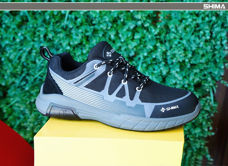 SHIMA?，擠C6508-3防滑耐油防砸防刺穿電絕緣安全鞋圖片16