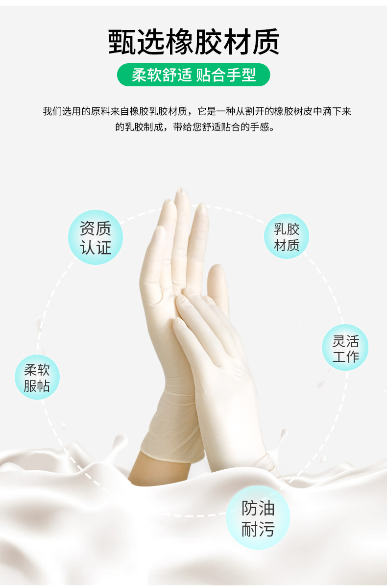塞莫詩LS904MW一次性使用醫(yī)用檢查手套圖片8