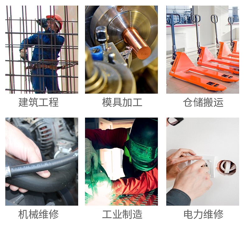 塞莫詩(shī)CG907GY黃紗桔耐磨勞保手套圖片3