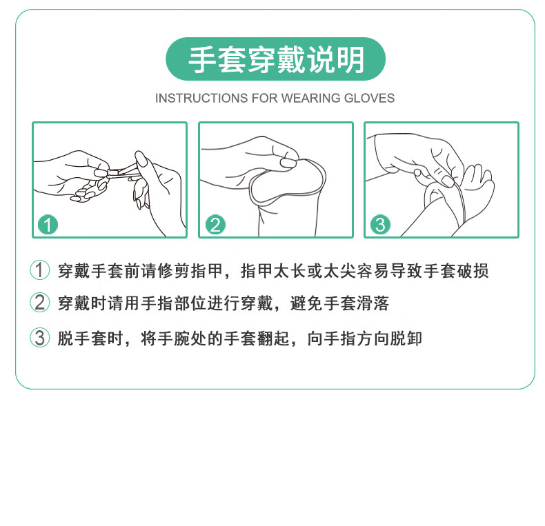 塞莫詩BN901防水防油一次性丁腈手套圖片15