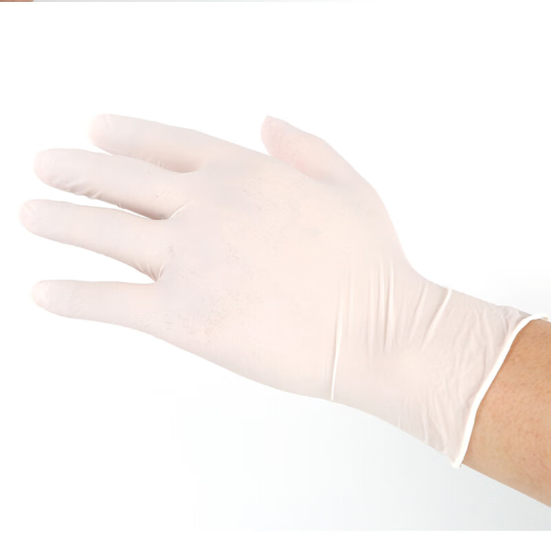 塞莫詩N1201BL加長型藍(lán)色一次性丁腈手套圖片15