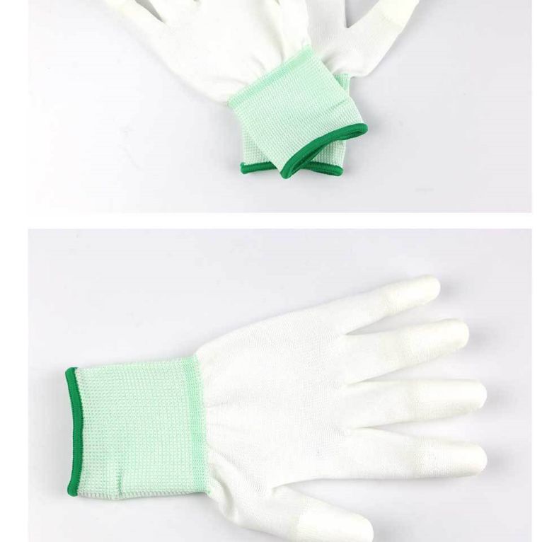 漢盾HD-GP5014 PU涂指滌綸勞保手套8