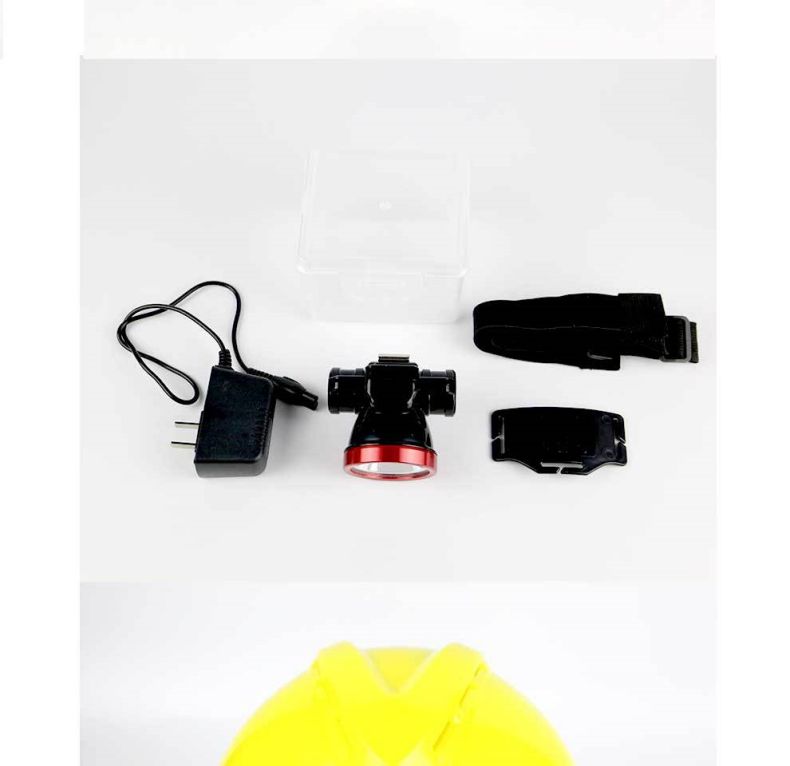 漢盾HD-HT14 ABS透氣型帶礦燈安全帽8