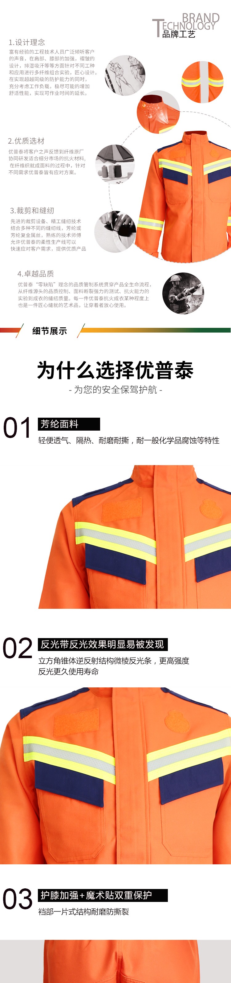 優(yōu)普泰FJ003 20式夏季搶險救援服02